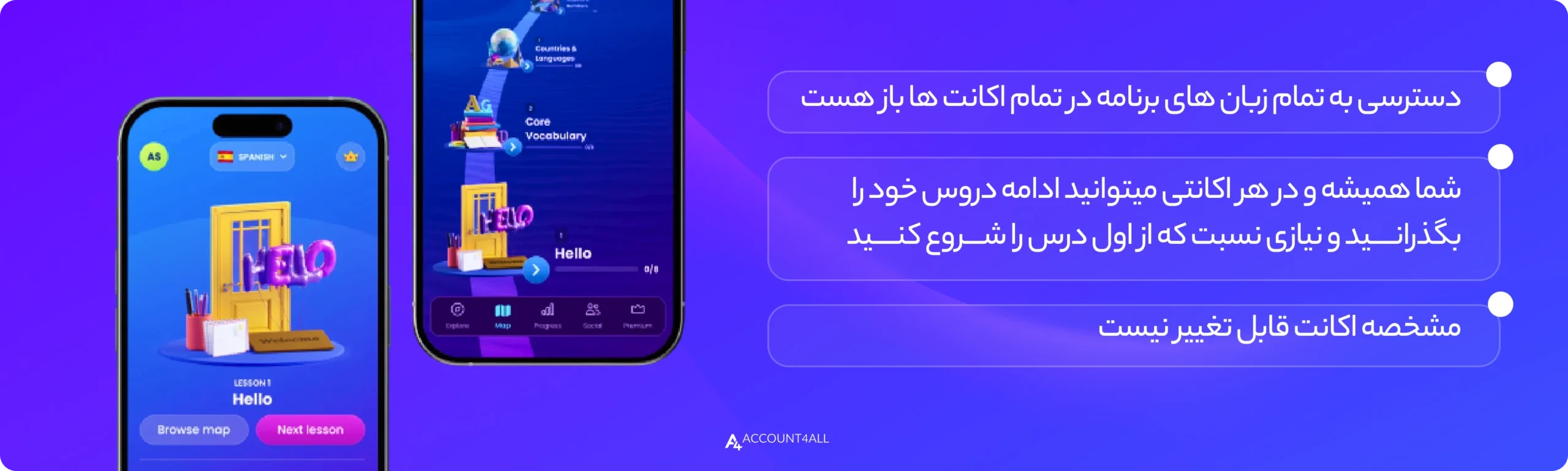 خرید اکانت Mondly