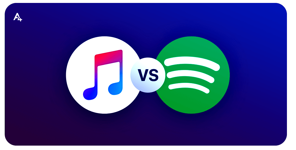 مقایسه اپل موزیک با اسپاتیفای