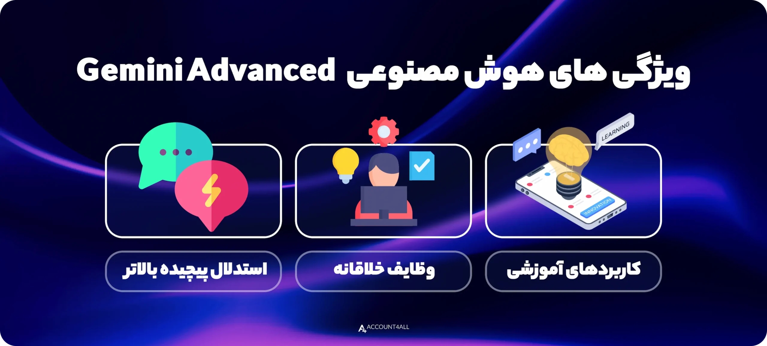 خرید اکانت Gemini advance