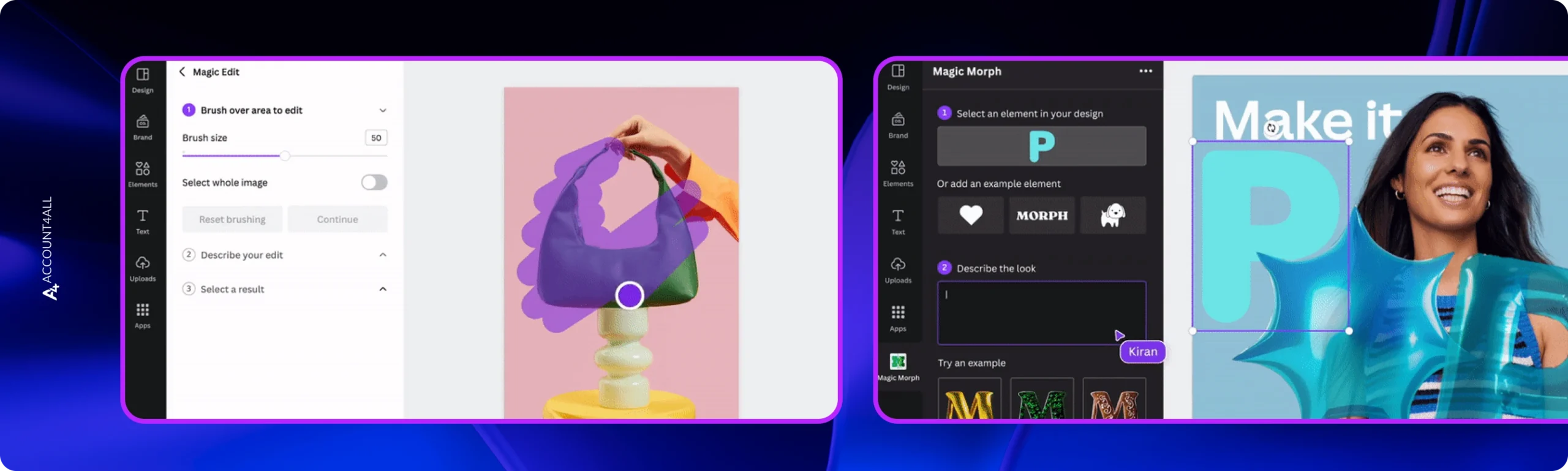 ابزارهای هوش مصنوعی کانوا