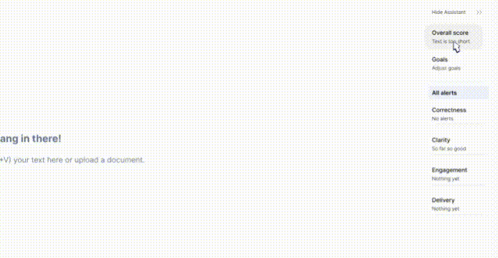 آمار overal score در گرامرلی