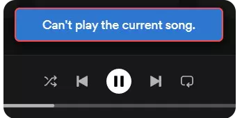 No internet connection اسپاتیفای