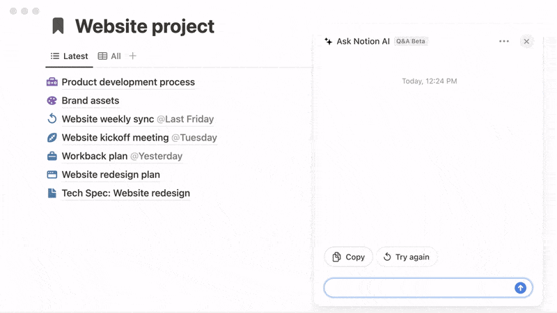  Notion AI (نوشن اِی آی)